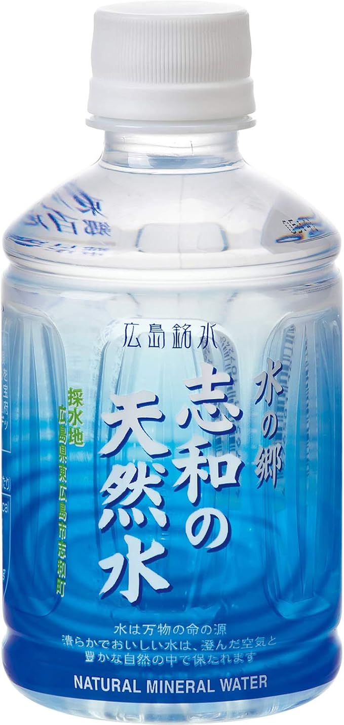 Amazon 宝積飲料 水の郷 志和の天然水 280ml 24本 プリオ ブレンデックス ミネラルウォーター 通販