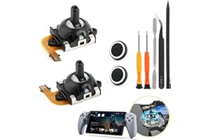 2Pack Joystick Replacement for PlayStation Portal PS5 Portal Console/PS5 VR2 Controller Analog Thumb Stick Repair Hall Effect