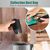 HYCHIKA 200W Electric Detail Sander Dust Collector 14000RPM Wood Furniture view 8
