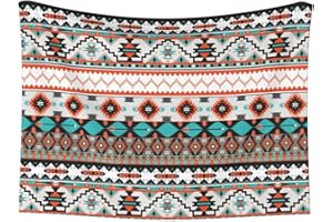 Cat Dog Blanket Aztec Style Self Warming Ultra Soft Warming Mat for Indoor Pet Beds & Furniture Reversible Blanket Machine Wa