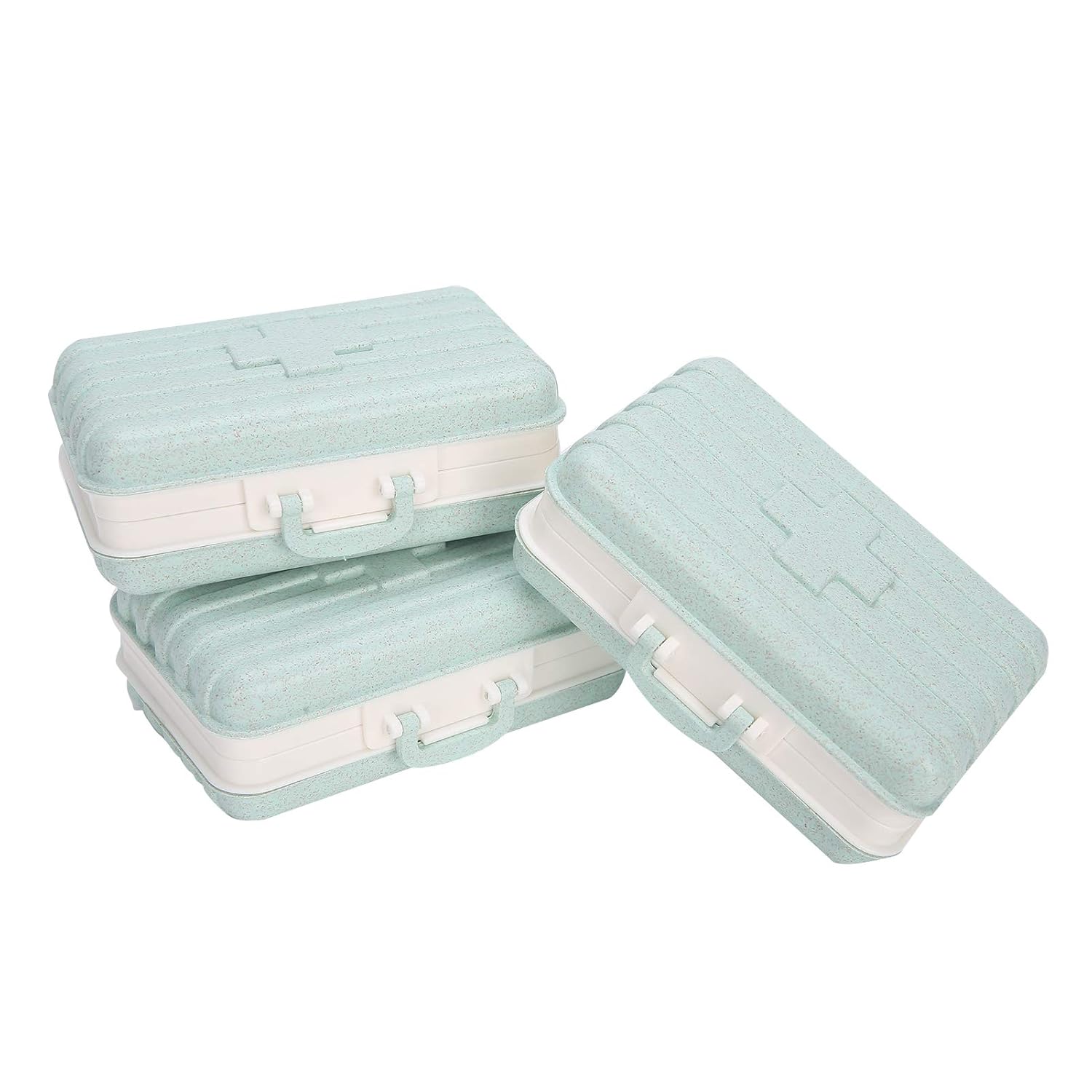 Medicine Case, Practical Pills Container, Small Suitcase Shape for