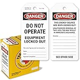 SmartSign 100-Pack 'Danger Do Not Operate Equipment