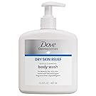 Dove DermaSeries Fragrance-Free Body Wash, for Dry Skin 15.8 oz