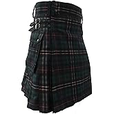 UT Kilts Men's Standard Tartan Utility Kilt, Modern Scottish Kilt for Everyday Wear, Tactical Kilts Adjustable Hip Straps