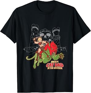 Masters of the Universe Best Cat Dad in the Universe T-Shirt