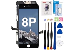 SIMDOG for iPhone 8 Plus Screen Replacement Kit 5.5 inch (A1864, A1897, A1898) -3D Touch LCD Screen Repair kit-Digitizer Disp