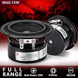 Facmogu 3 inch Tweeter Speakers HiFi Full Range