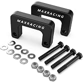Maxracing 2.5" Front Leveling Kit Compatible with 2007+ Silverado Sierra | Compatible with 2007-2026 Silverado Sierra 1500, 2007-2020 Tahoe Yukon Suburban 1500, 2007-2013 Avalanche 1500 4WD/2WD