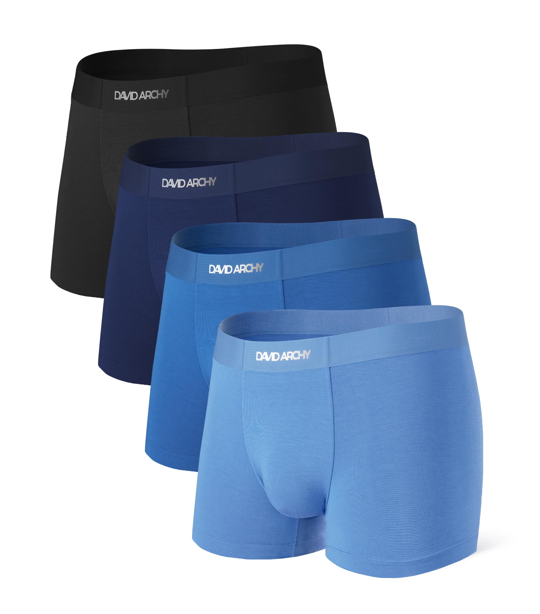 DAVID ARCHY Mens Underwear Trunks Comfortsoft
