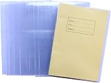 Bright Ideas Clear PVC Book Covers A4 434x308mm 250 micron PK10 BI9000
