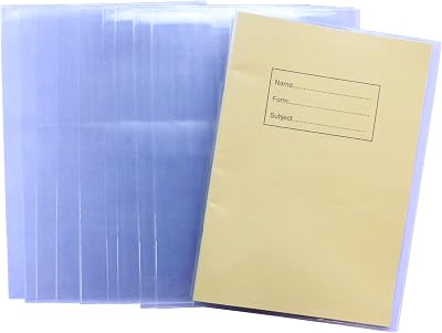 Bright Ideas Clear PVC Book Covers A4 434x308mm 250 micron PK10 BI9000