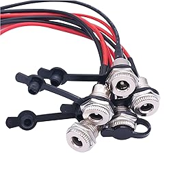 weideer 5Pcs 10A DC Power Jack Cord Socket