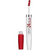 Maybelline Super Stay 24, 2-Step Liquid Lipstick Makeup, Long Lasting Highly Pigmented Color with Moisturizing Balm, Eternal 