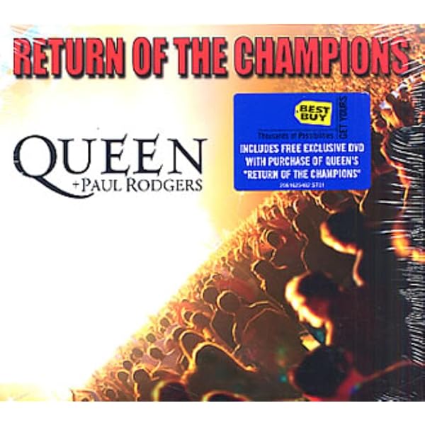 その他 Return of the Champions [DVD] Queen + Paul Rodgers - Return of the Champions - DVD - VERY
