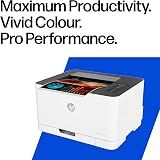 HP Colour Laser 150nw Wireless Printer White 18 ppm A4 USB Ethernet view 2