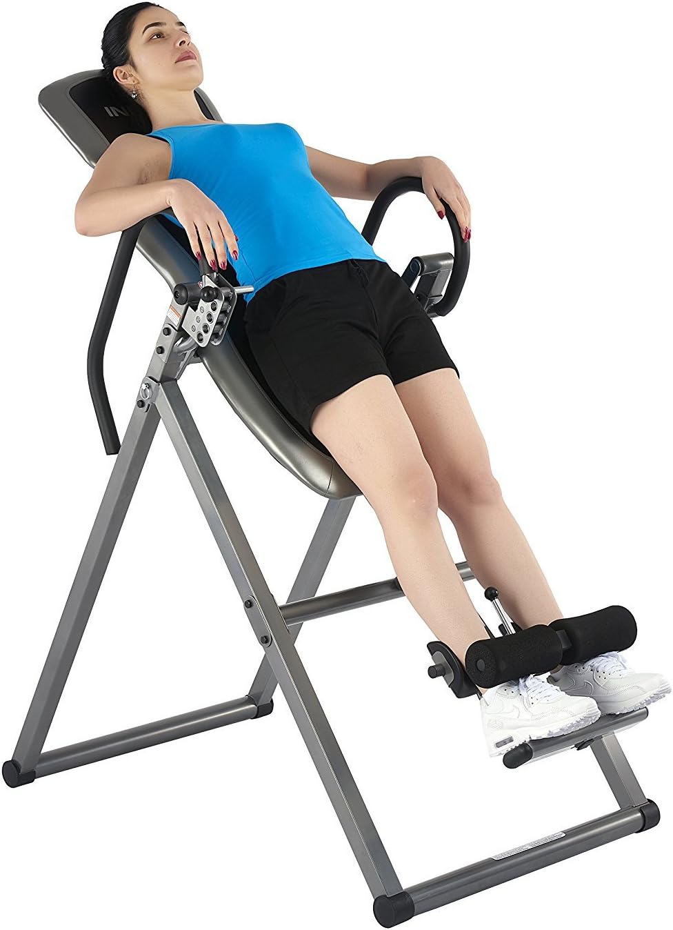 Inversion Therapy Table Heavy Duty Gravity Back Pain Relief Ab Stamina Inverse : Sports & Outdoors