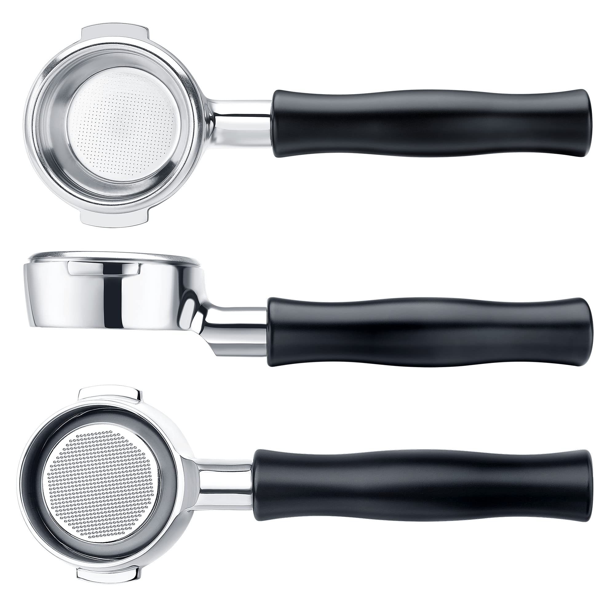 Normcore 58mm Bottomless Portafilter Naked Portafilter Fits E61, Flair 58, ECM, Rocket, Sanremo, Synesso, Slayer, VBM