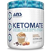 ANS Performance Ketomate Coffee Creamer With MCT Oil Powder, Delicious, Sugar Free Creamer For Coffee, Tea & Shakes, Perfect 