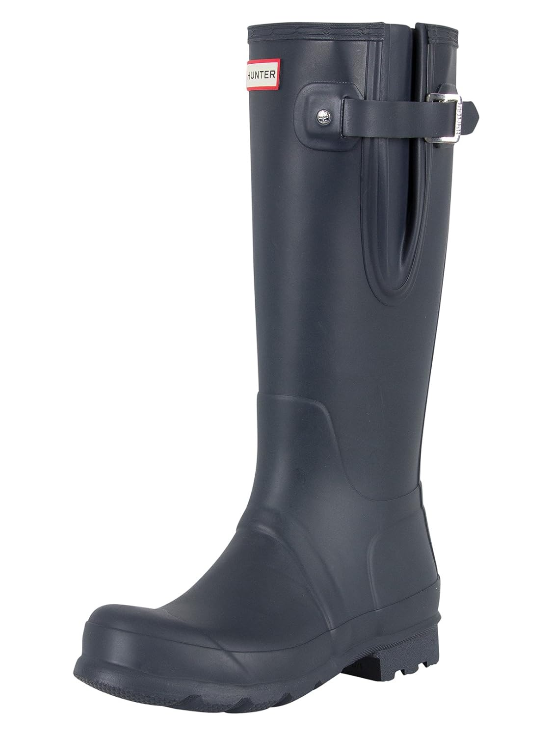 Hunter Mens Original Side Adjustable Wellington Boots Navy UK 8 Amazon