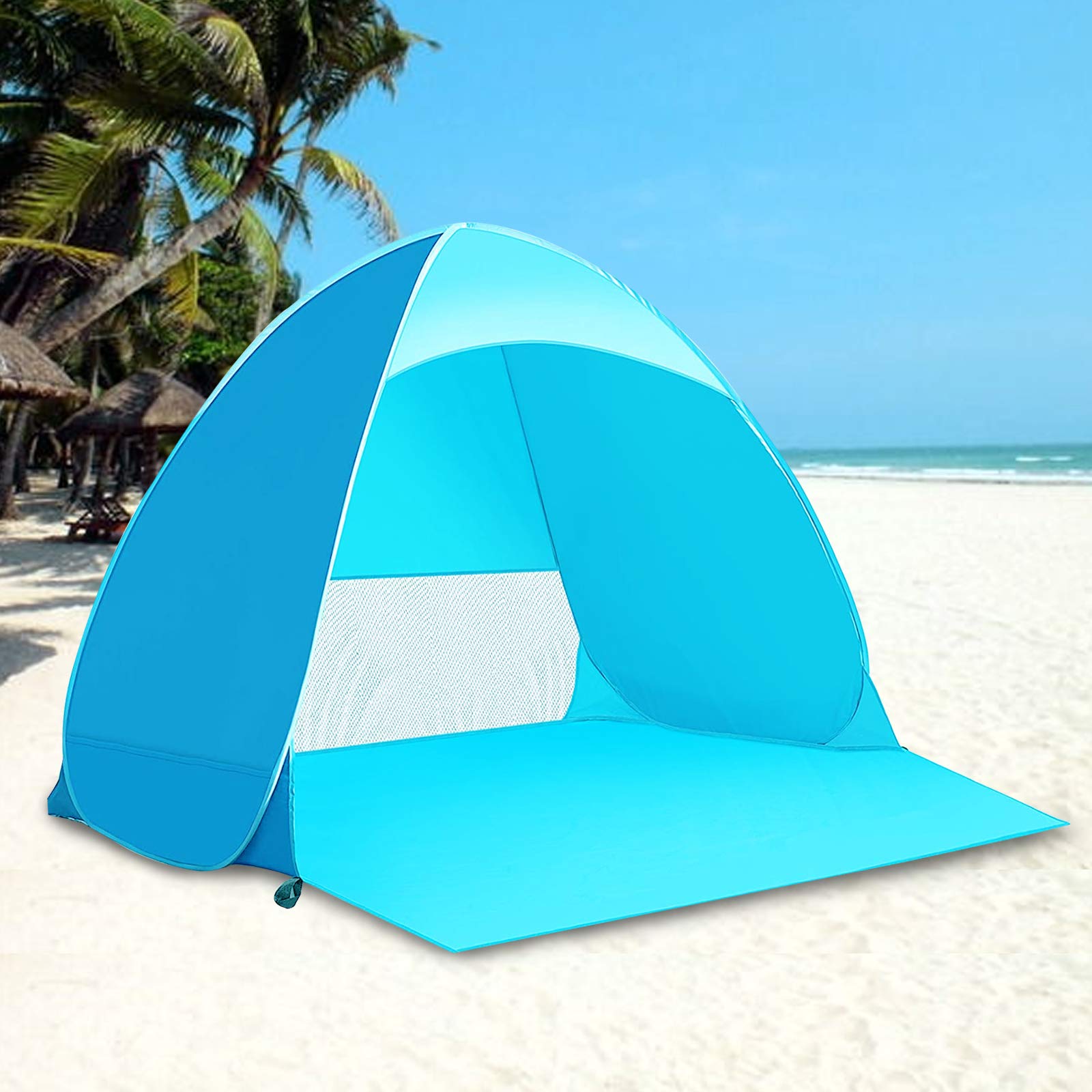 tent beach bermudas