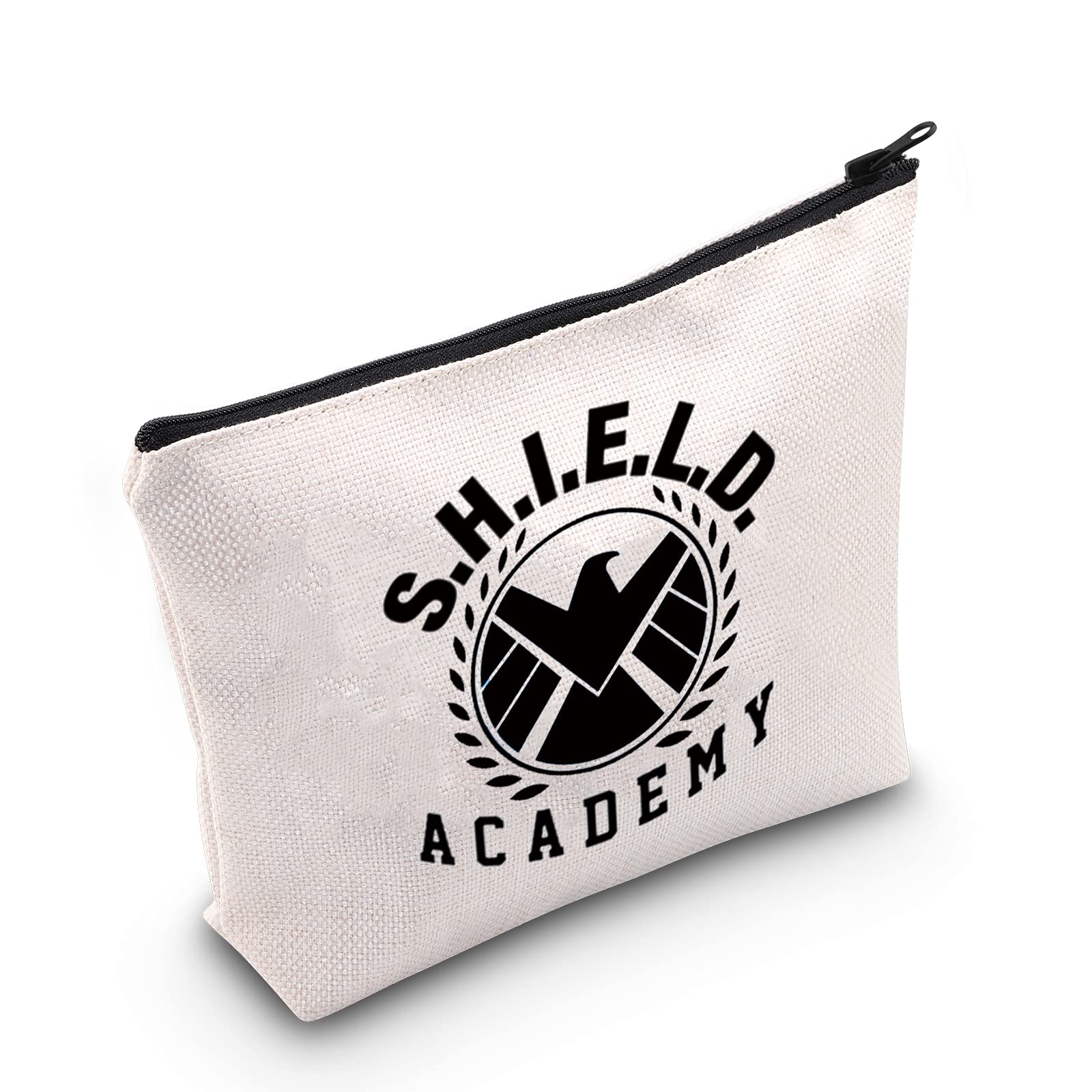 LEVLO Agent TV Show Cosmetic Make Up Bag Shield Fans Gift Shield Academy Shield Logo Makeup Zipper Pouch Bag For Women (Shield Academy), Shield Academy