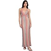 GUESS Women's Sleeveless Fearne Halter Dress