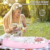 YGJT Baby Nest Pod 100% Cotton Lounger for Newborns Lovely Deer Pink view 6