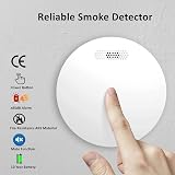 XINDUM Wireless Interlinked Smoke Alarms Heat Alarm 10 Years Battery Bundle view 3