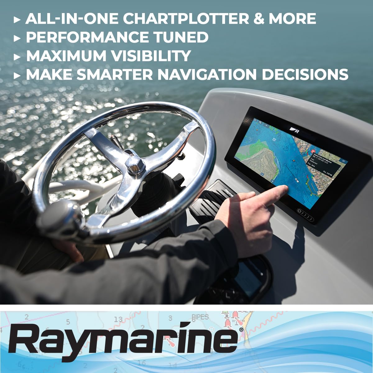 Raymarine E70639 Axiom+ 12 Multi Function Display Rv 3D No Charts