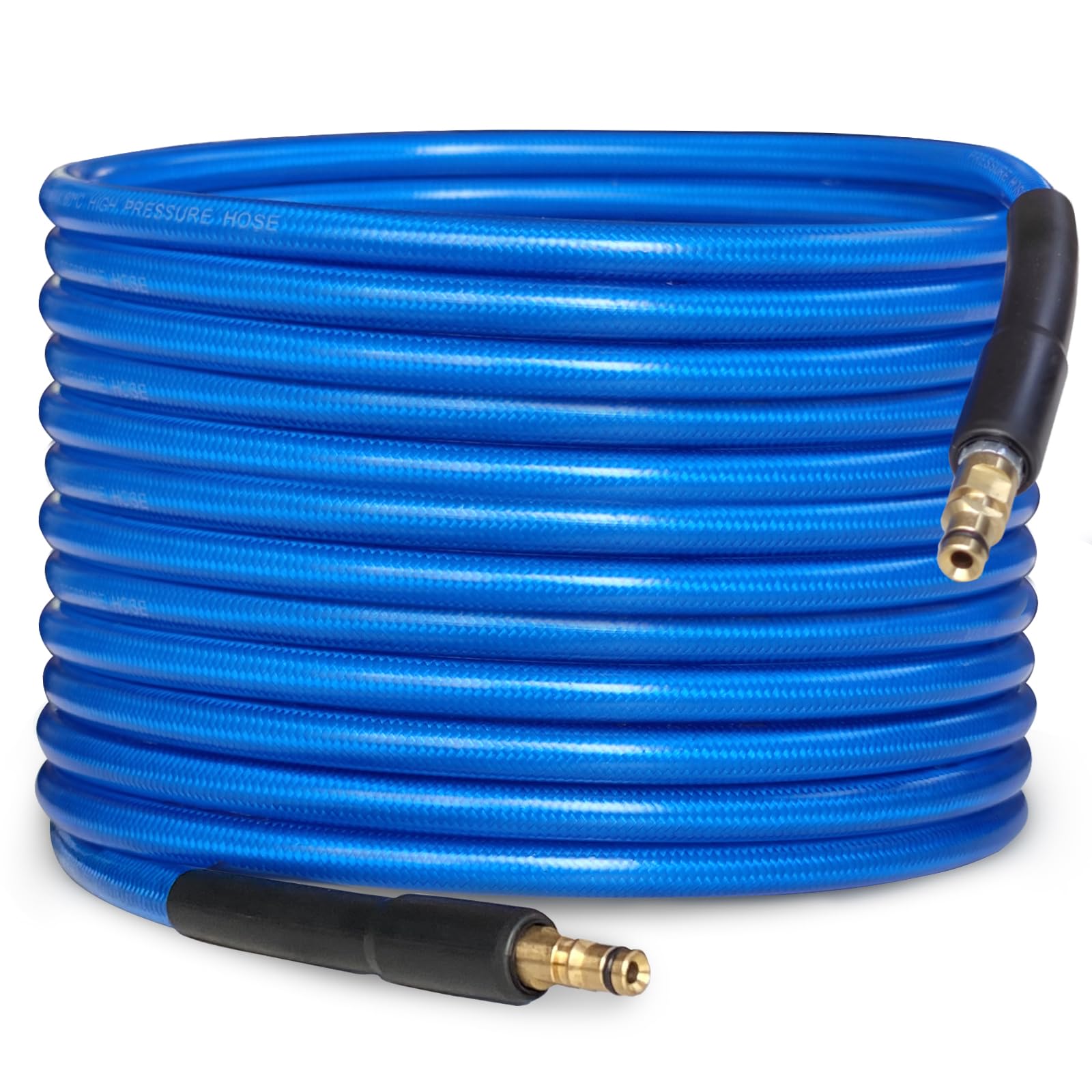 15M High Pressure Washer Replacement Hose for Karcher K2 K3 K4 K5 K6 K7 Series Extension Hose Drain Cleaning kit Fitting Quick Connector Blue