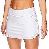HEAD Women's Athletic Tennis Skirt with Ball Pocket - Workout Golf Exercise & Running Skort