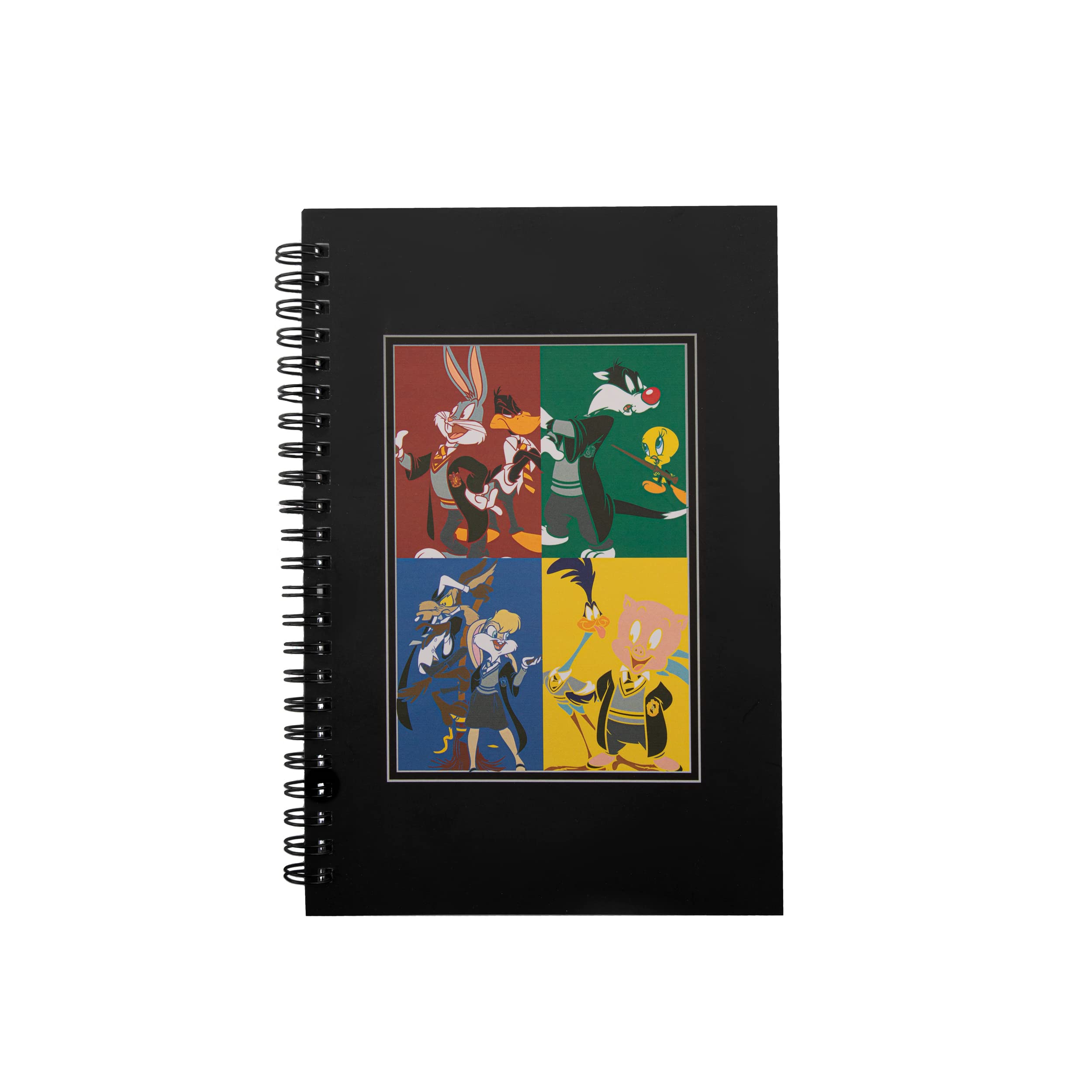 Cuaderno tapa dura con Espiral Looney Tunes