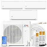 Cooper & Hunter 28000 BTU Tri 3 Zone 9000 9000