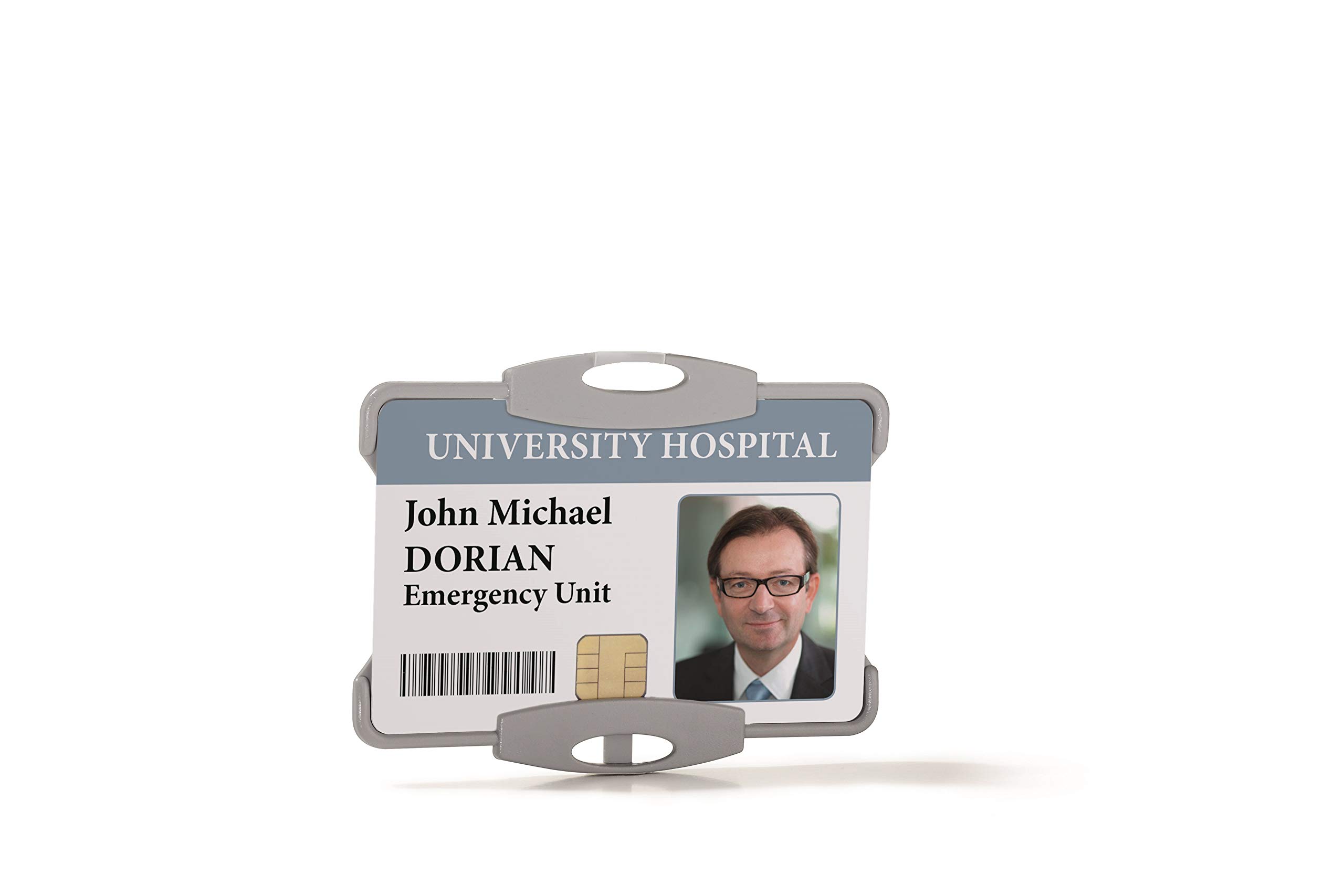 Durable 9910800 Security Pass Holder without Clip (Pack of 50)