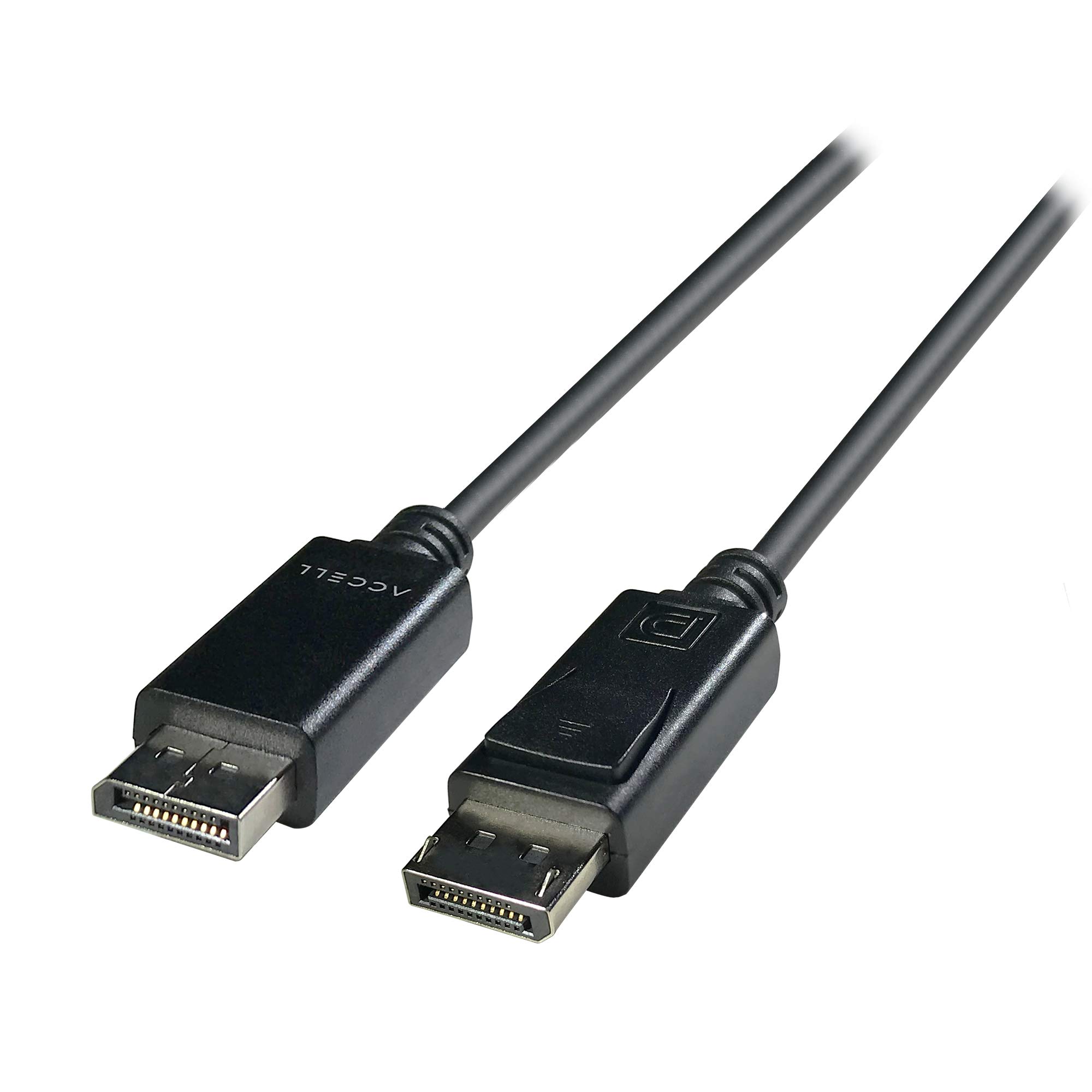 Accell DisplayPort to DisplayPort Version 1.4 Cable, 3.3ft / 1m, Poly Bag (International)