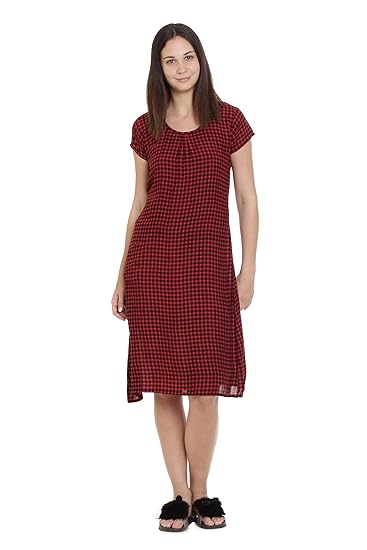 Minelli Soft Rayon Fabric Short Nighty