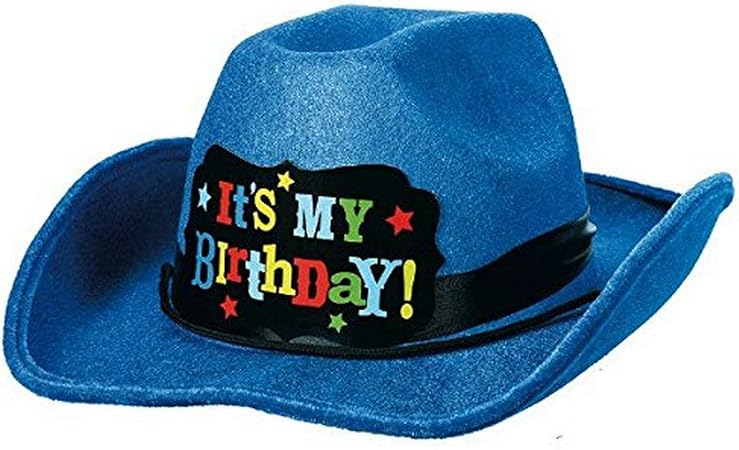 birthday cowboy hat