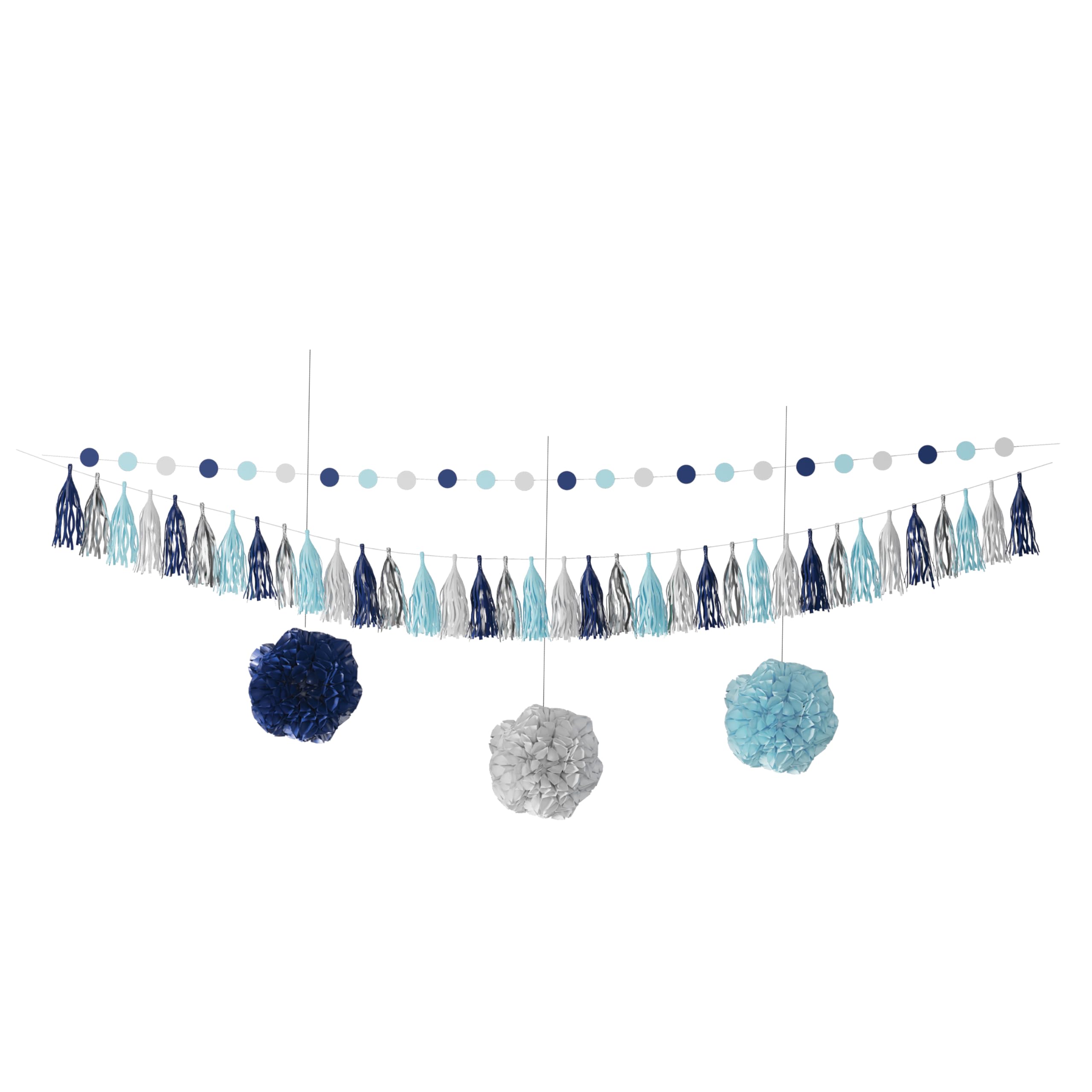 P'tit Clown re22593 5-Piece Decorative Kit Blue