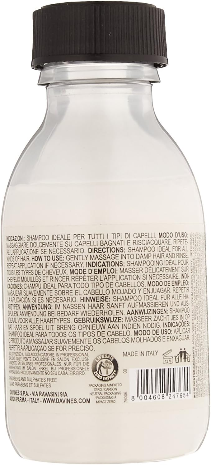 Davines OI Shampoo, 90 ml (Pack of 1) - Image 3