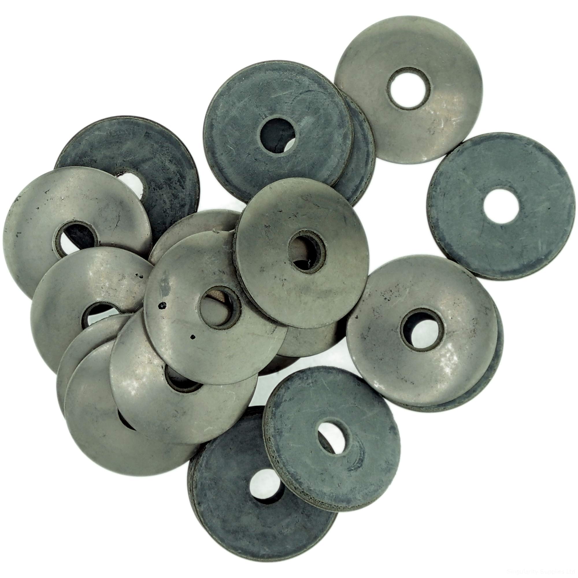 D8.5 (8.5mm x 16mm) Sealing Washer (Grey EPDM) - Stainless Steel (A2) (Pack of 20) โ image 1