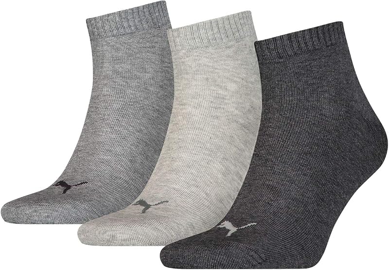 UNISEX QUARTER PLAIN 3P Cor: antrazi/l mel cinzento/m mel cinzento - Tamanho: 43/46 — foto 1 de 2