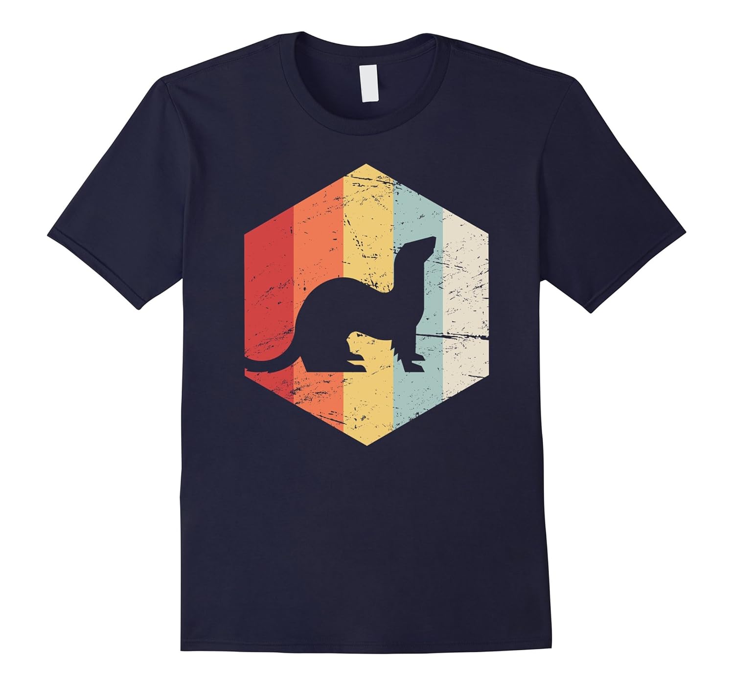 Retro Ferret T-Shirt-T-Shirt