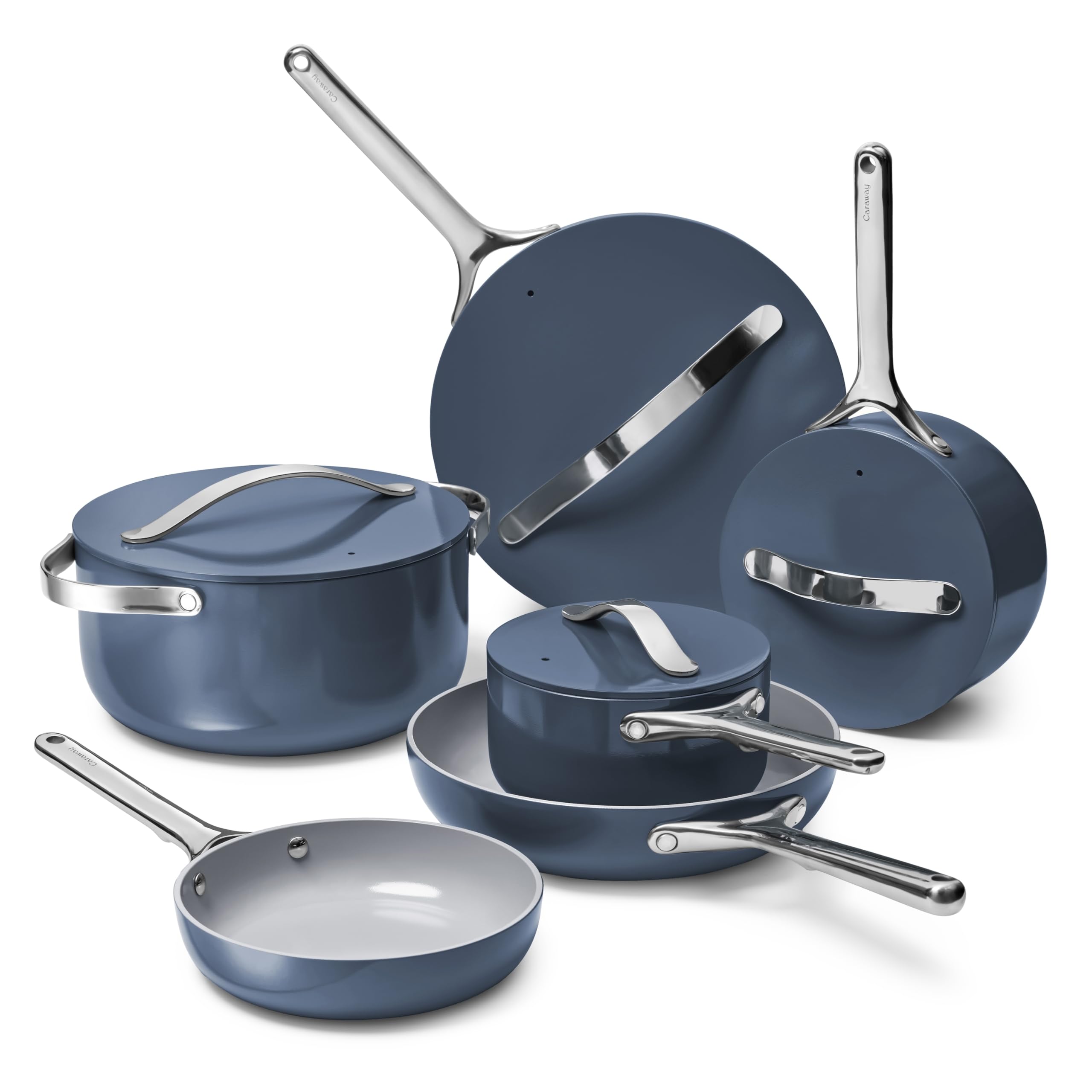 Caraway Deluxe Nonstick Ceramic Cookware Set