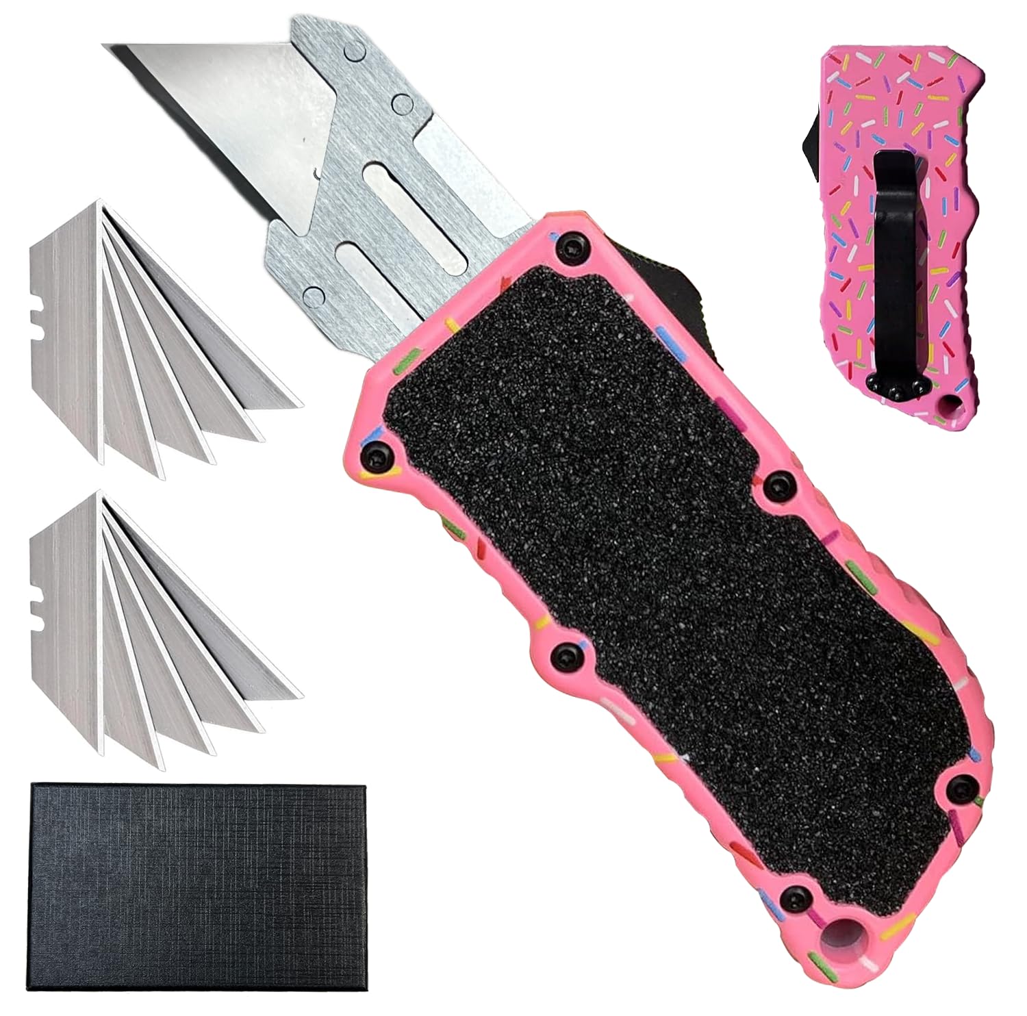 Aviation aluminum utility knife, EDC automatic