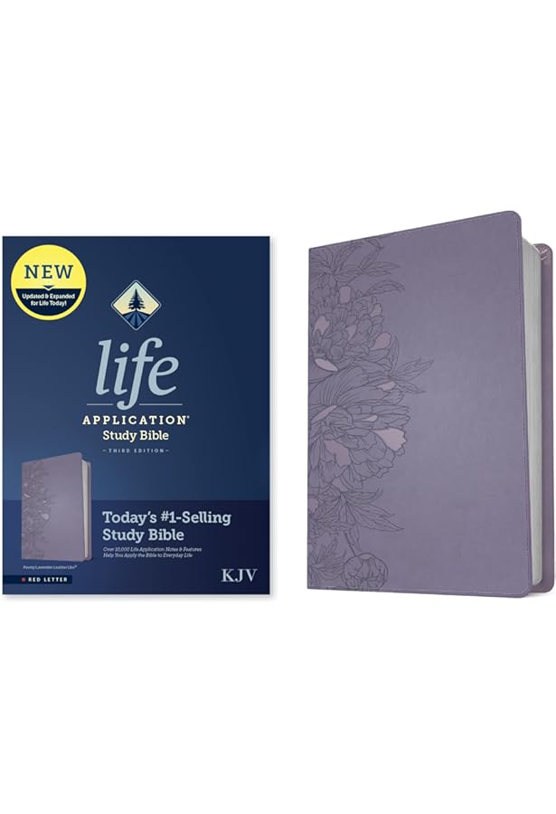 KJV Life Application Study Bible, Third Edition (LeatherLike