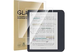 Hianjoo 2-Pack Screen Protector Compatible with Kobo Libra Colour 7" 2024/Libra 2 7" 2021, [HD Clarity] [9 Hardness] Tempered Glass Replacement for Kobo Libra Colour 7 inch/Libra 2