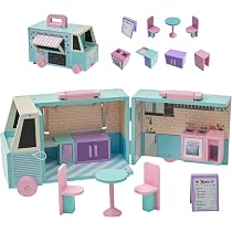 Amazon.com: Olivia's Little World Casa de muñecas de madera para ...