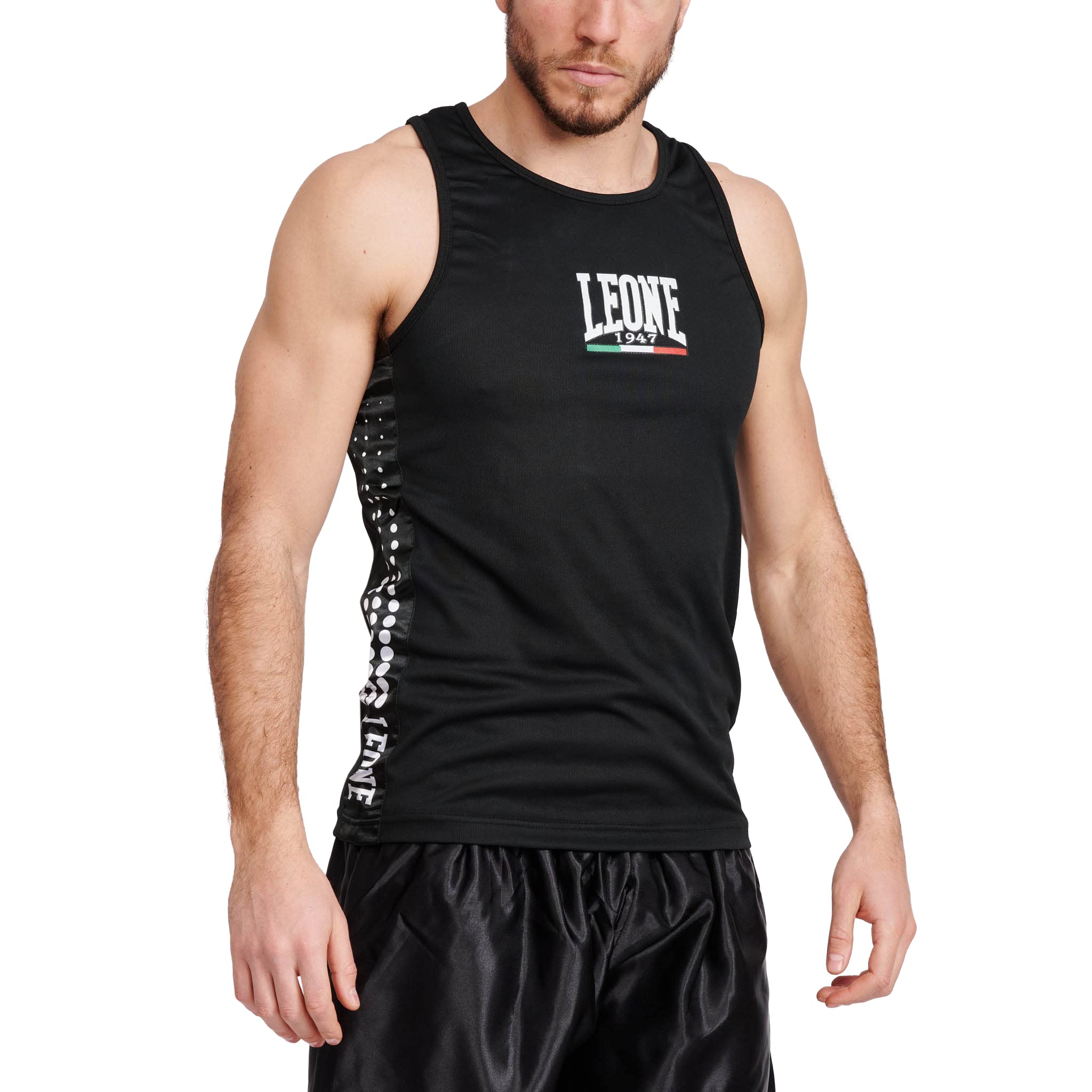 LEONE 1947, Boxing Vest, Unisex Adult, Black, XXL, AB721