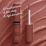 NYX Butter Gloss Lip Gloss Praline 8ml Non Sticky Easy Application view 2