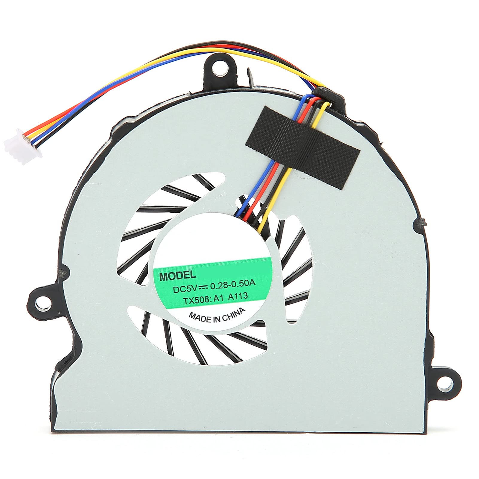 CPU Cooling Fan, 4Pin Case Fan Replacement, Laptop Cooler Computer Cooling Fan Radiator for HP Notebook 15-AC/15-AY/15-AY/15-BA/250 G4